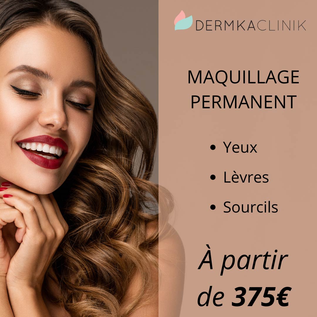 Maquillage permanent popup